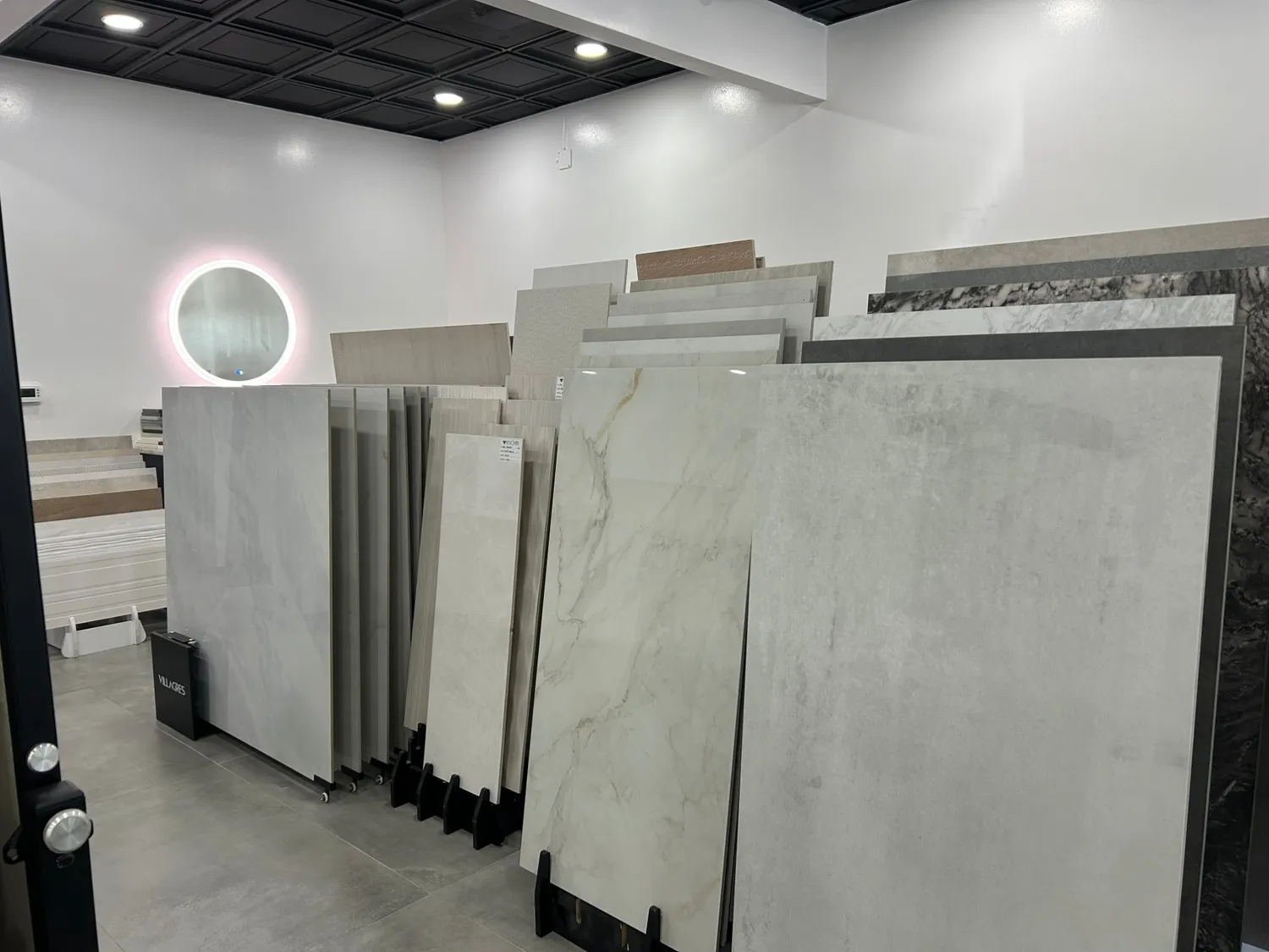 Large-Format Porcelain Slabs