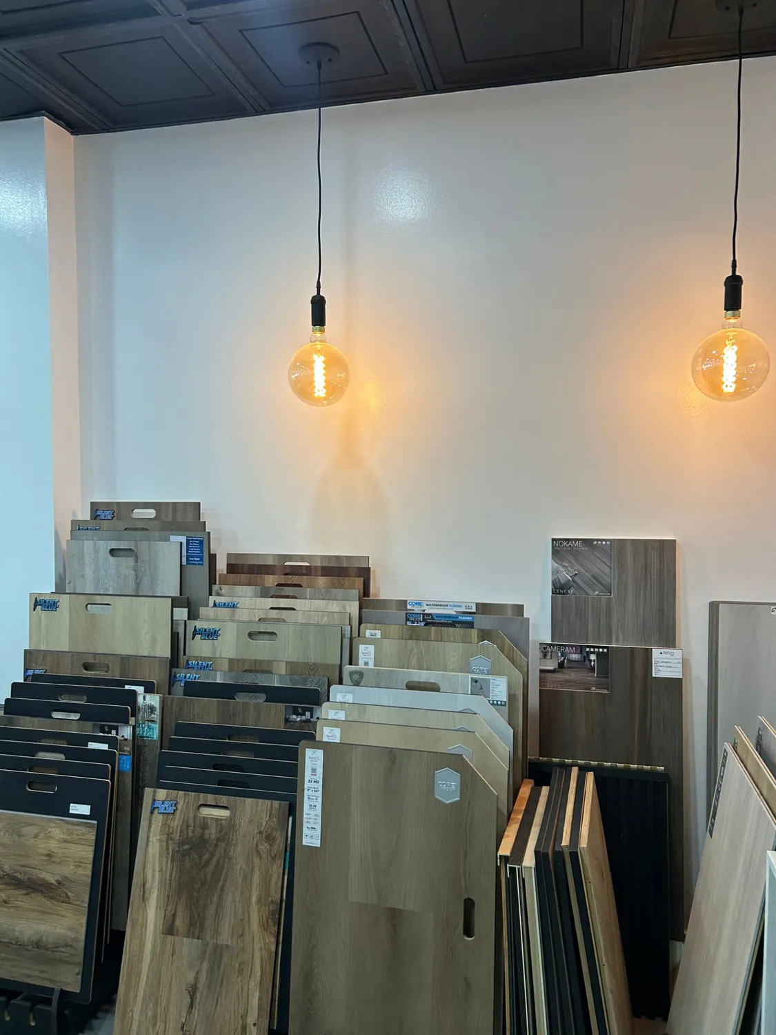 Vinyl Plank Flooring Display