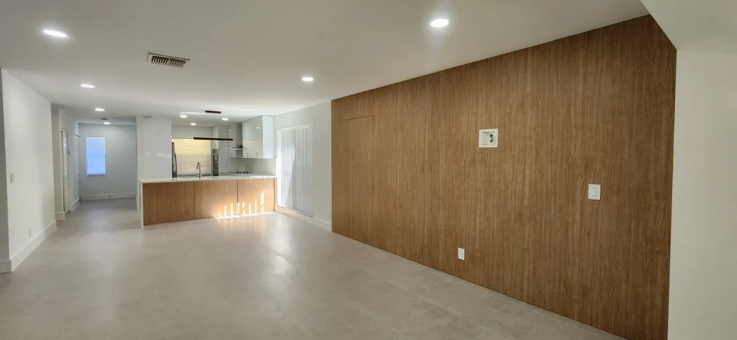 Large-Format Tile Floor