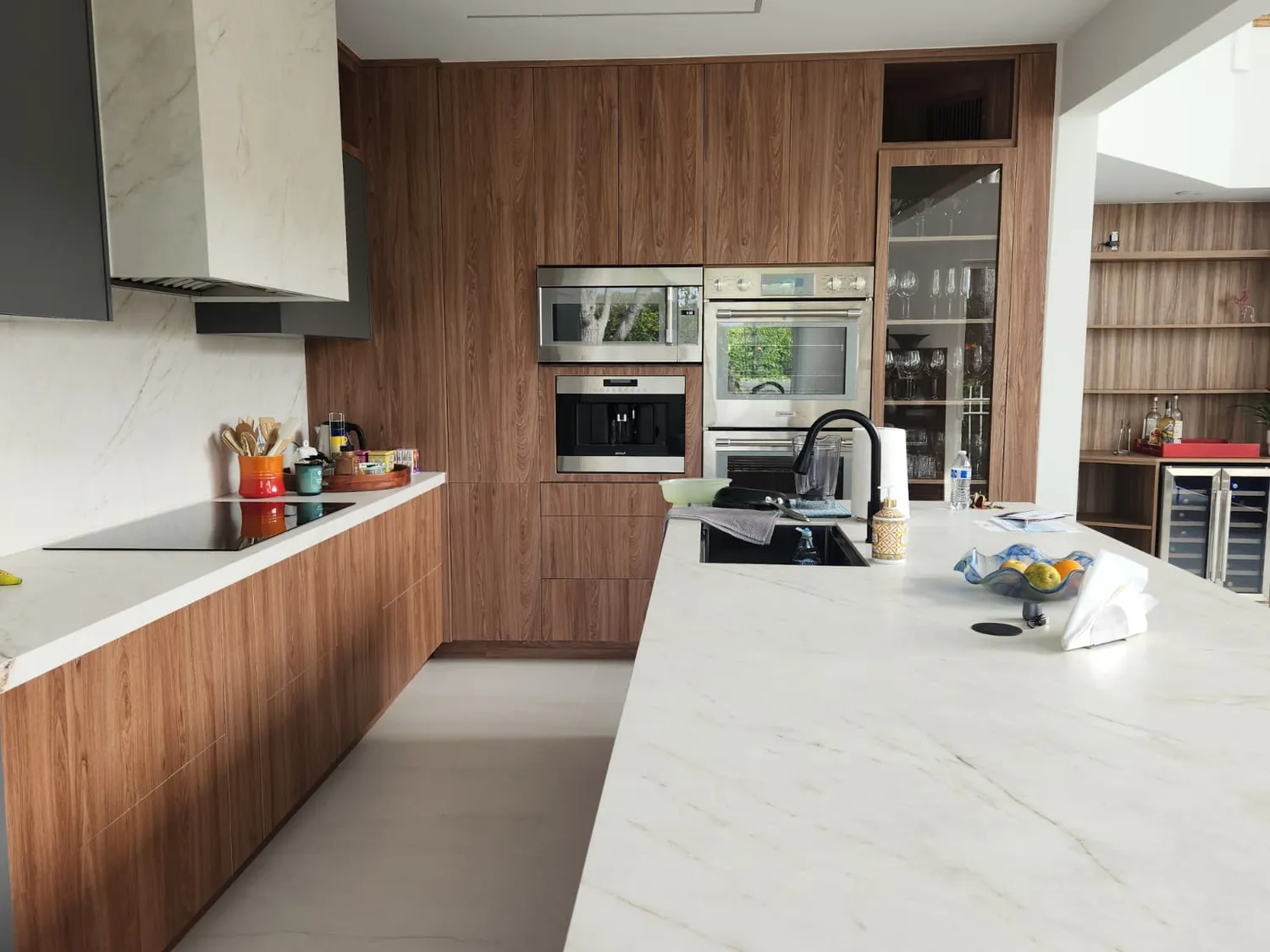 Waterfall Island Kitchen