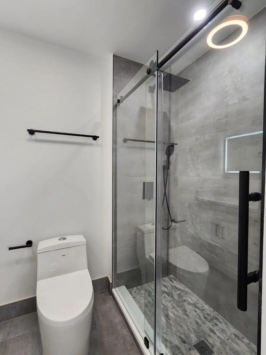 Marble Walk-In Shower